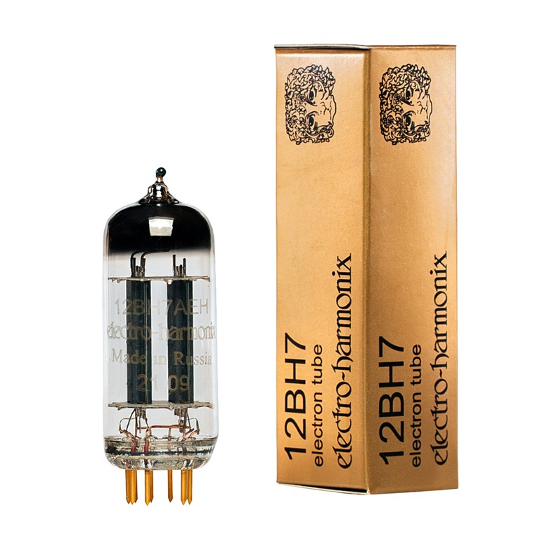 12BH7A-ELECTRO HARMONIX GOLD PIN